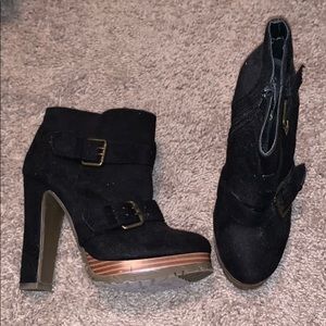 Size 5 1/2 Heeled Booties